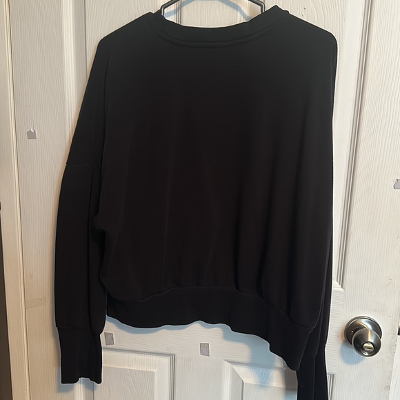 Black Drop Shoulder Long Sleeve - Picture 4 of 4